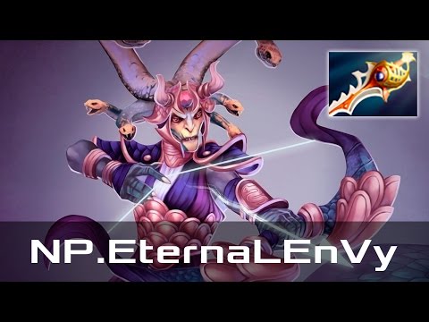 NP.EternaLEnVy - Medusa, Safe Lane (Apr 18, 2017) | Dota 2 patch 7.05 gameplay