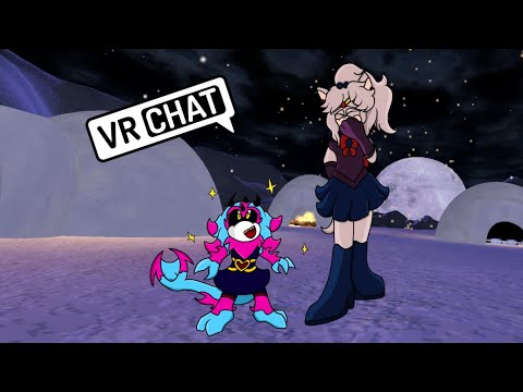 BEING A GRANDMA DURING THE HOLIDAYS...Sailor Peace Takes Akay to a Winter Wonderland - VRChat