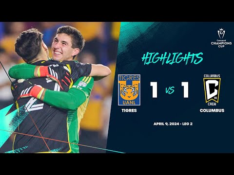 Champions Cup | Tigres 1 (3) - (4) 1 Columbus | Qu...