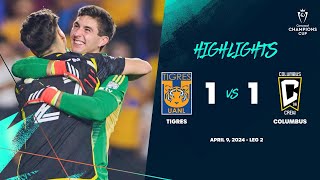 Champions Cup | Tigres 1 (3) - (4) 1 Columbus | Quarterfinals ConcaChampions 2024