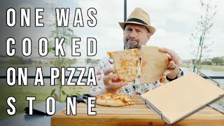 Ninja Woodfiire Pizza Stone Review | Can you guess which was cooked on a pizza stone
