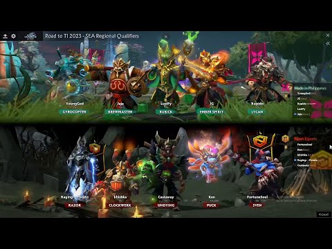 The International 2023 | Southeast Asia Qualifier | Made in Philippines  vs Neon Esports - Game 3