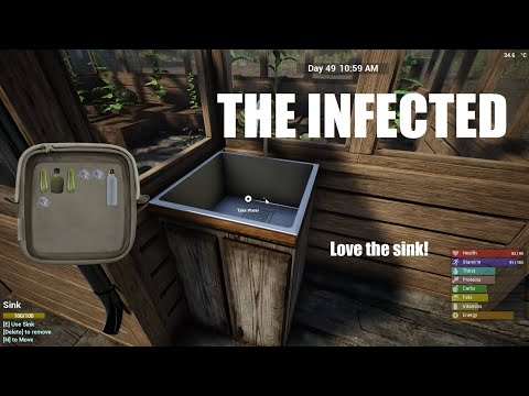 The Infected Ep. 35 - Pump house and sink are done!