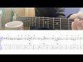 My Blue Heaven - Easy Theme | Gypsy Jazz Guitar Tabs