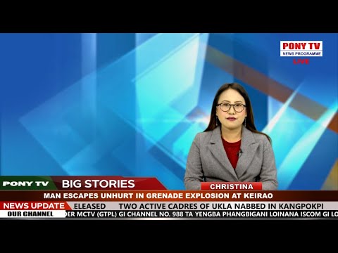 PONY  TV - 7:00 PM ENGLISH NEWS 21 JANUARY 2022