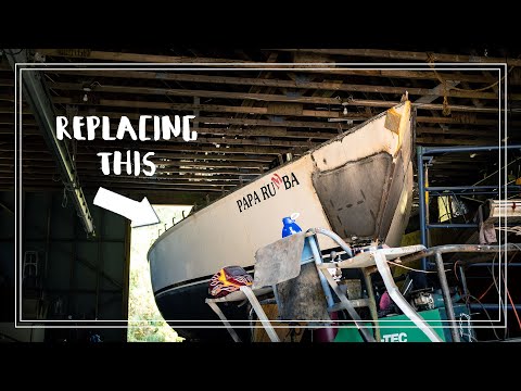 New Bulwarks are ON! - Rebuilding our Steel Sailboat | Ch 5 E 33