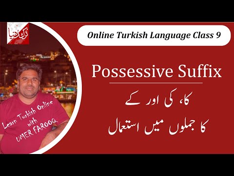 Learn Turkish Language Online - Class 9