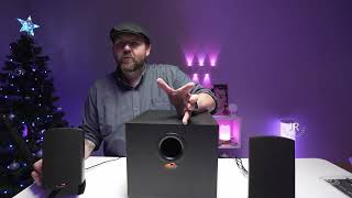Video thumbnail for Klipsch ProMedia 2.1 THX Certified Computer Speaker System by Jake Reviews All