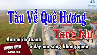 Video hợp âm Tàu Về Quê Hương Tuấn Vũ & Hương Lan