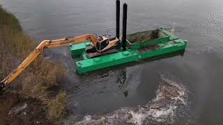 Draga Dredge Pontoon barge | Imagem 5 - Machineryline