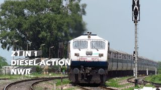 Download lagu Glorious Diesel Days! Alco   EMD Speeding Trains in Rajasthan! Indian Railways! mp3