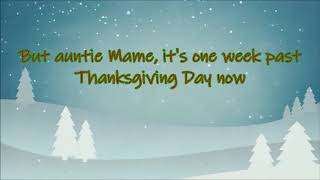 Glee - We Need A Little Christmas (lyrics)