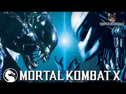 ALIEN VS PREDATOR ENDING IS PERFECT! - Mortal Kombat X: "Predator" Gameplay (Online Matches)