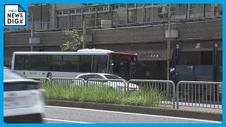 警察の護送車が路線バスにぶつかる バス車内には当時10人の乗客が… 岐阜市