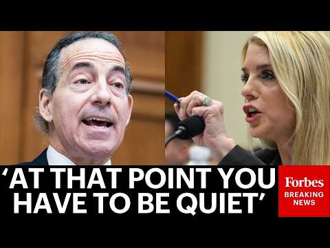 'You Have No Choice': Jamie Raskin Lights Into Pam Bondi After Repeated Interruptions