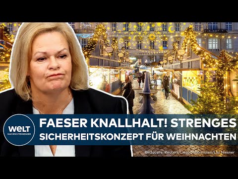 MESSERVERBOT: "Null Toleranz" auf Weihnachtsmärkten! Polizei führt strenge Taschenkontrollen durch