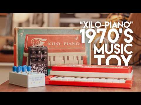 Xilo Piano – A Rare 1970s Toy Instrument from Brazil (Sound Demo + Free Virtual Instrument)