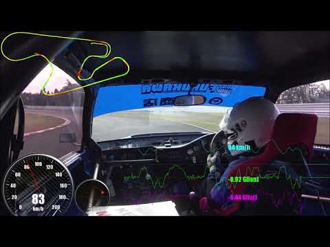 20201025 Attack東北＠SUGO 古川定道 ボディショップフルカワEF9 フリー走行でのアクシデント