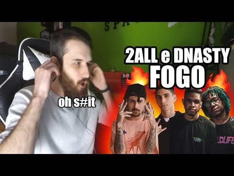 PORTUGUÊS REAGE A 2ALL e DNASTY - Fogo | Sparky