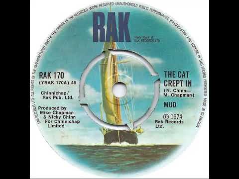 UK New Entry 1974 (74) Mud - The Cat Crept In
