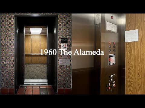 United States Circle Button Hydraulic Elevator - 1960 The Alameda - San Jose, CA