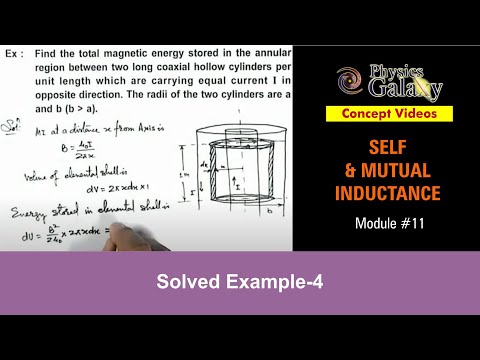 Class 12 Physics | Self & Mutual Induction | #11 Solved Example-4 on Self & Mutual Inductance