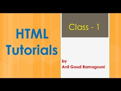 HTML Tutorial