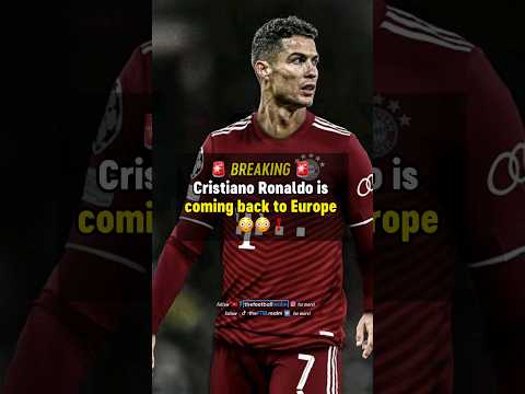 Ronaldo is joining BAYERN 🚨😳 