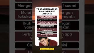 Download lagu Cara memuaskan suami menurut dr boyke mp3