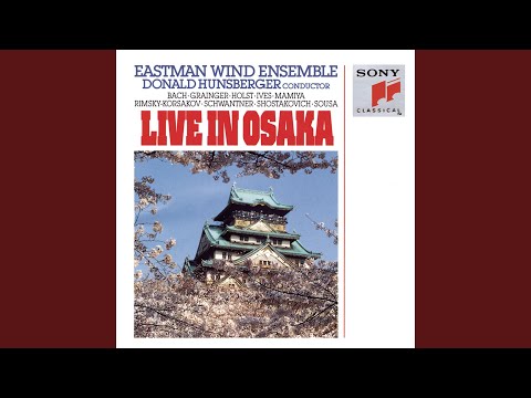 Festive Overture, Op. 96 (Arr. D. Hunsberger for Wind Ensemble)