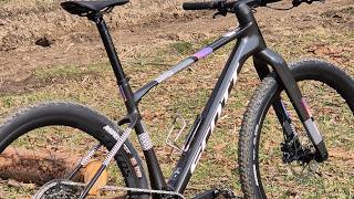GRavel bike that lost "avel" in its name. Scott Scale GR assembly and test ride.