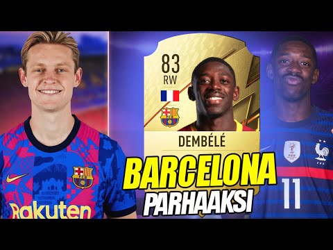 PARAS PÄIVITYS TIIMIIN! - FIFA 22 BARCELONA PARHAAKSI #3