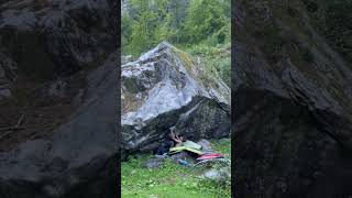 Video thumbnail of Attacco ucraino, 7b+. Val Daone