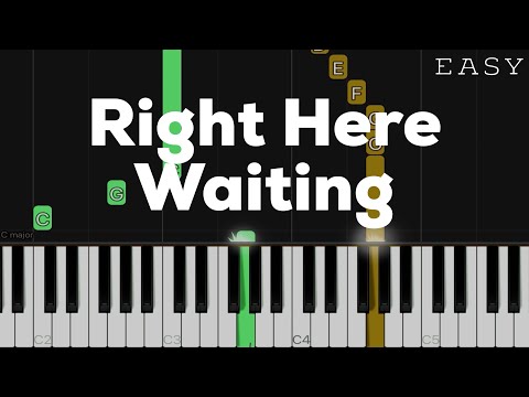 Right Here Waiting - Richard Marx | EASY Piano Tutorial