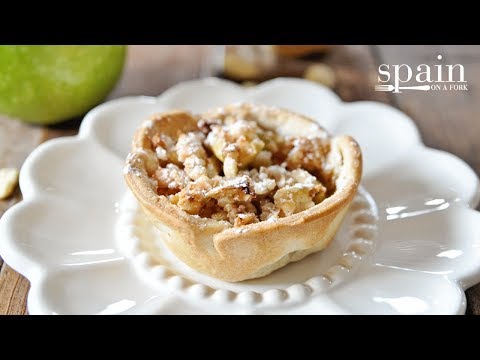 Mini Apple Pies with Spanish Marcona Almonds