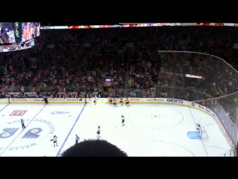 Flyers vs. Bruins 1/22/12 Goal 2