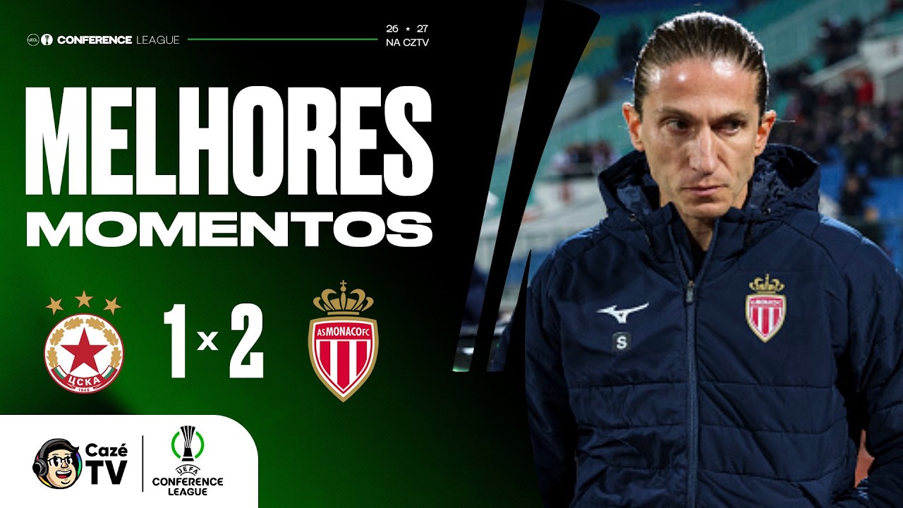 MELHORES MOMENTOS: CSKA SOFIA 1 X 2 MONACO | CONFERENCE LEAGUE 26/27 | 1ª RODADA