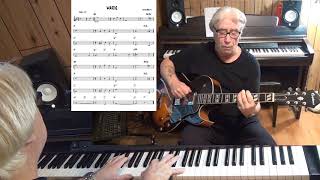 MARIE - Jazz guitar &amp; piano cover ( Irving Berlin )