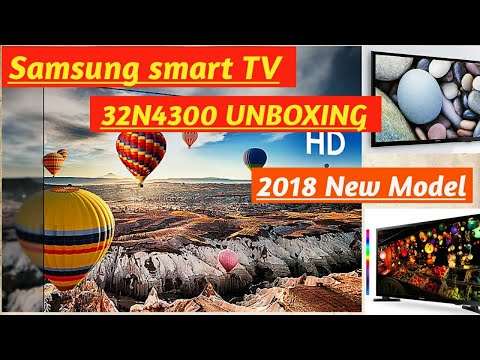 Samsung Smart TV 32N4300 UNBOXING