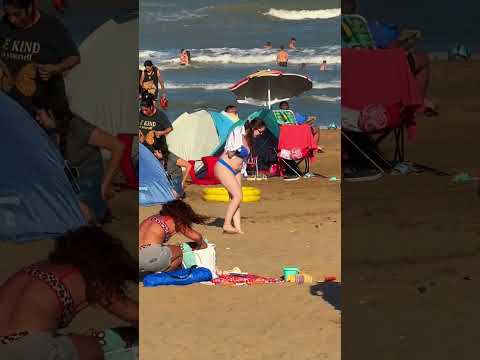 🇦🇷 Sunny day in Pinamar Beach, Argentina #shorts