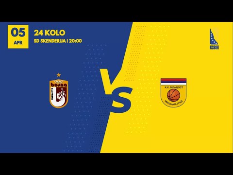 KK Bosna Visit Sarajevo vs KK Mladost - 24. kolo - MAXBET LIGA - KSBIH - 2024/2025