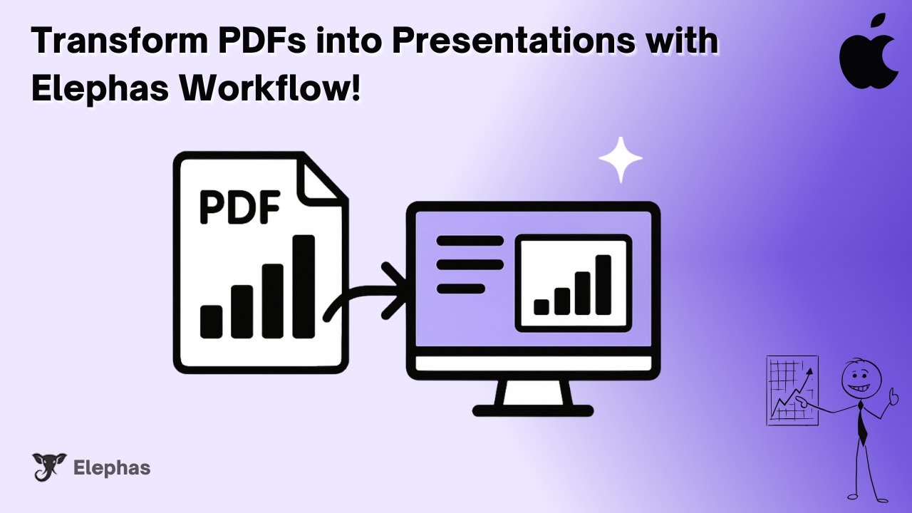 PDF into keynote Presentations