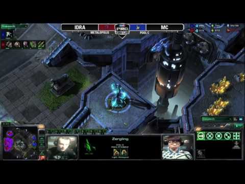 MLG Columbus 2011 Starcraft 2   IdrA vs MC   Pool Play mp4