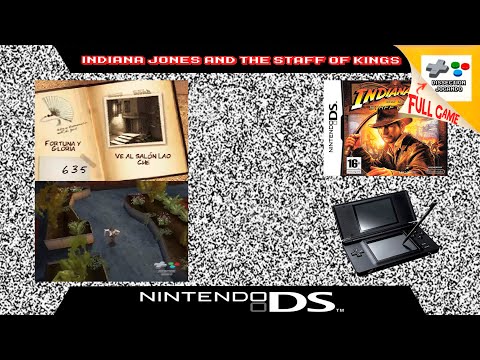 Indiana Jones and the Staff of Kings - Nintendo DS [Longplay]