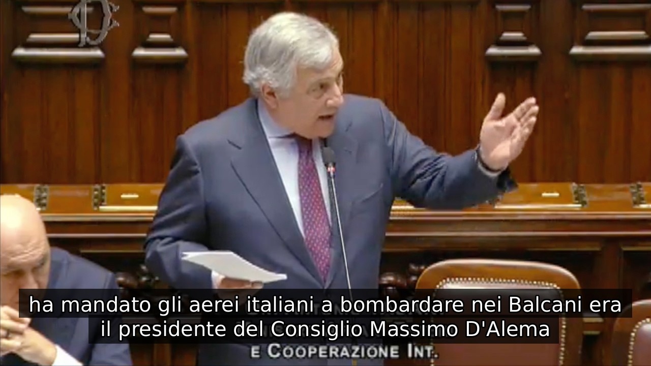 TENSIONE IN AULA, TAJANI: "IO NON MI DEVO VERGOGNARE DI NULLA"