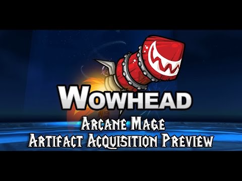 Arcane Mage Artifact Acquisition Preview - Aluneth, Greatstaff of the Magna
