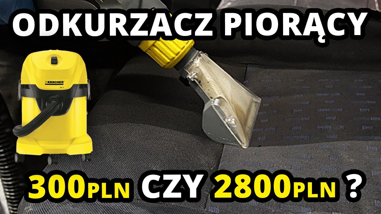 PRANIE TAPICERKI TANIM ODKURZACZEM ! Czy warto przepłacać 