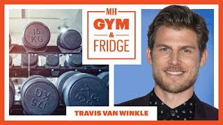 'You' Star Travis Van Winkle Opens His Home Gym & Fridge | Gym & Fridge | Men's Health video