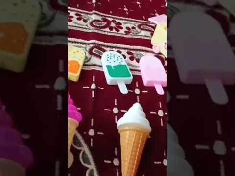 ice cream toys.anna the pathiya😍🍟🍦🍪🧁🍨