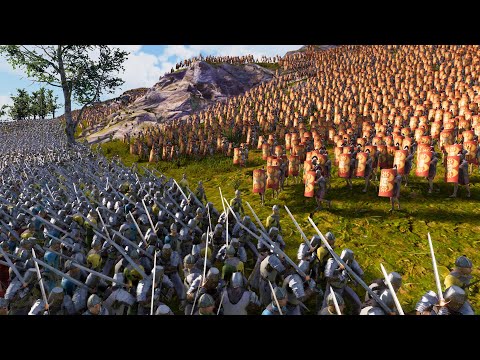 1,000,000 Roman Mountain AMBUSH Troop Convoy! - Ultimate Epic Battle Simulator 2 UEBS 2